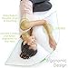 Sleep Yoga® Side Sleeper Pillow - The Best Side Sleeper and Arm Rest Pillow Ergonomically Designed to Offer Perfect Support for Side Sleeping, Cotton Blend Fabric