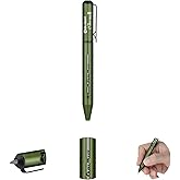 OLIGHT O'Pen Mini 2 Portable Ballpoint Pen, Bolt Action Pen with Pen and Pencil Tip, EDC Replaceable Black Ink Pens with Stai