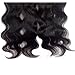 Unice Hair Brazilian Body Wave 13x4 Ear to Ear Full Lace Frontal Closure With Bundles, Unprocessed Virgin Human hair Natural Color (16 18 20+14 Frontal, Free Part)