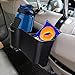 Zento Deals Food Drink Holder Tray- Car Headrest Beverage, Bottle, Food, Change, Smart Phone Tray Holder- Convenient Durable Tray for Removal Car Seat Headrest
