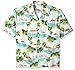 Pacific Legend Men's Flamingos Hawaiian Shirt Sage-M