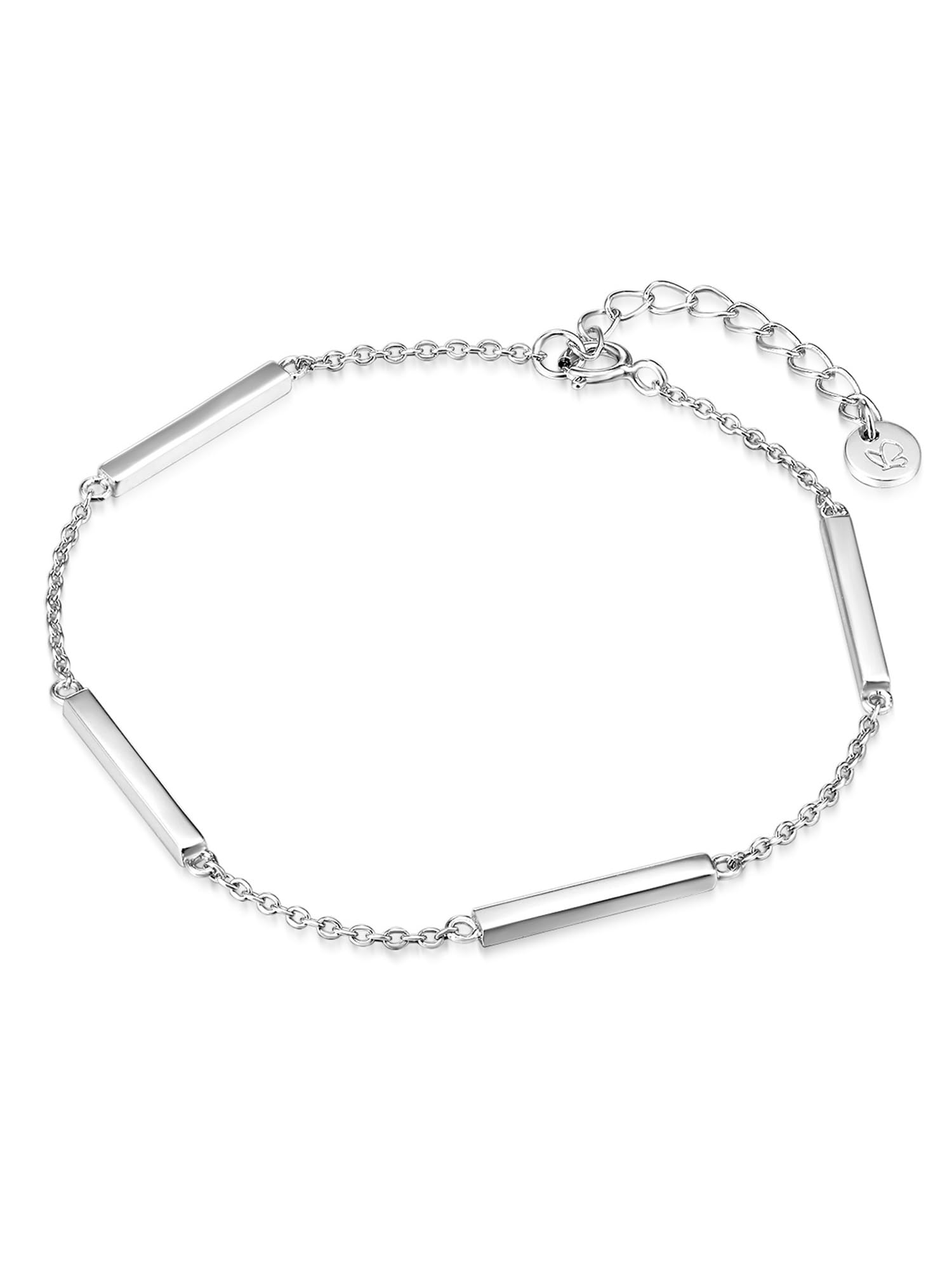 Glanzstücke München Female 925/- Sterling Silver Anchor Bracelet