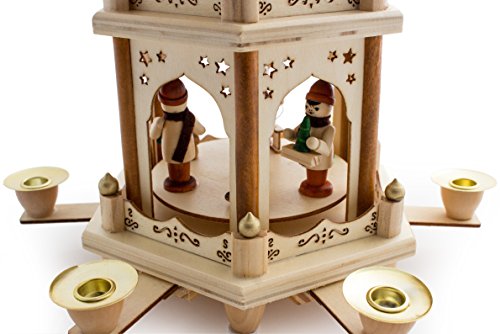 6 BRUBAKER+Christmas+Decoration+Pyramid+Nativity