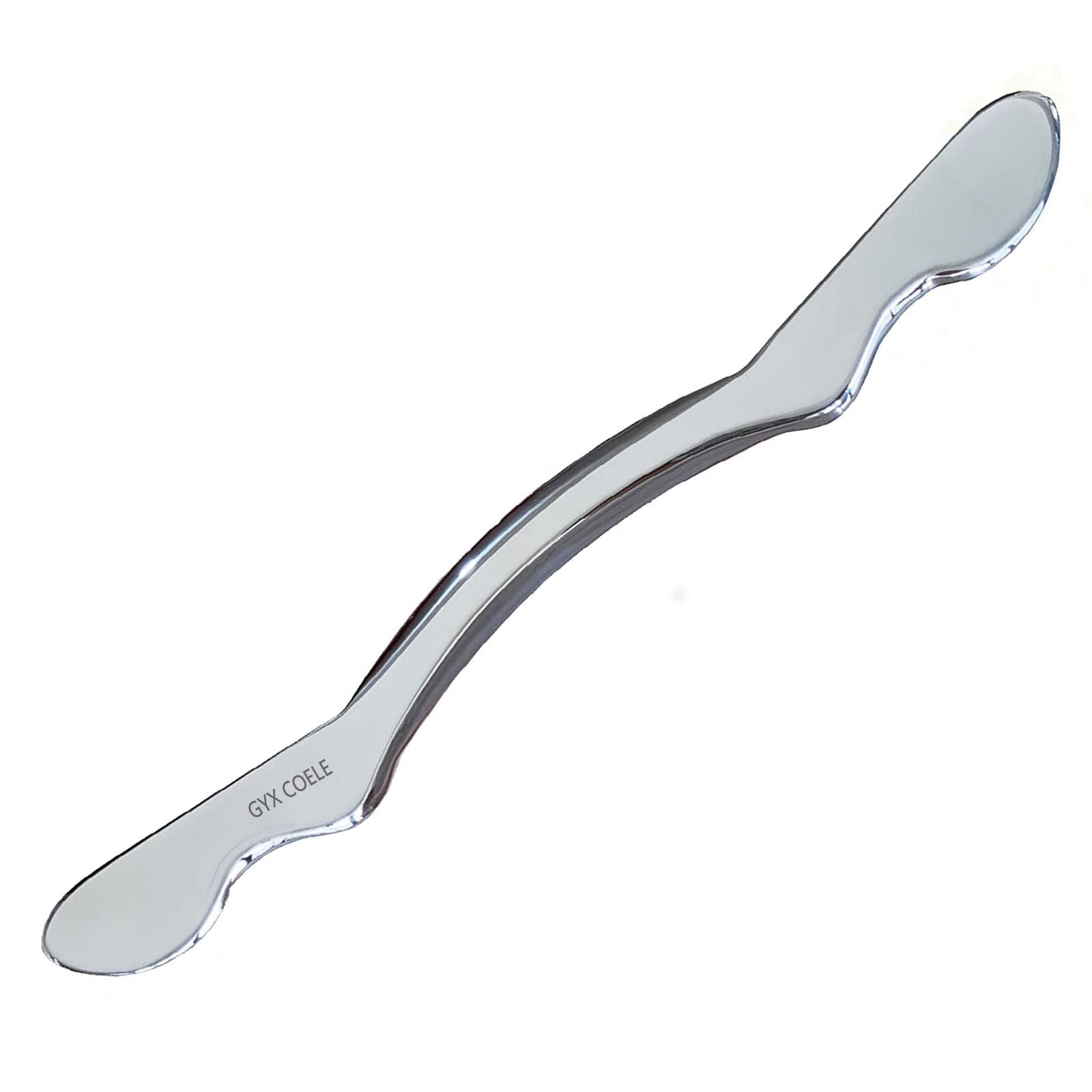 GYX COELE Medical Grade Stainless Steel Gua Sha Scraping Massage Tool,IASTM Tool, Soft Tissue Therapy Used for Back, Arms,Legs,Shoulder (Long bar1)