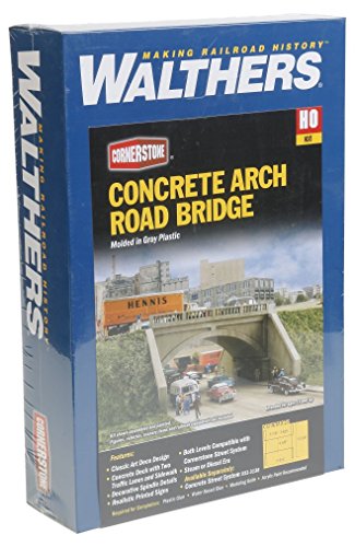 Walthers Cornerstone Series Kit HO Scale Street System- Arched Road Bridge