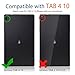 Lenovo TAB 4 10 Case, IVSO Lenovo TAB 4 10 Case - Ultra Lightweight Slim Smart Cover Case Stand for Lenovo TAB 4 10 Tablet (Black)