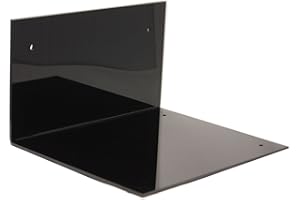 Better Display Cases Black Acrylic Wall Mount for Motorcycle Motocross or Nascar Racing Helmet Display Case (A024-WM)