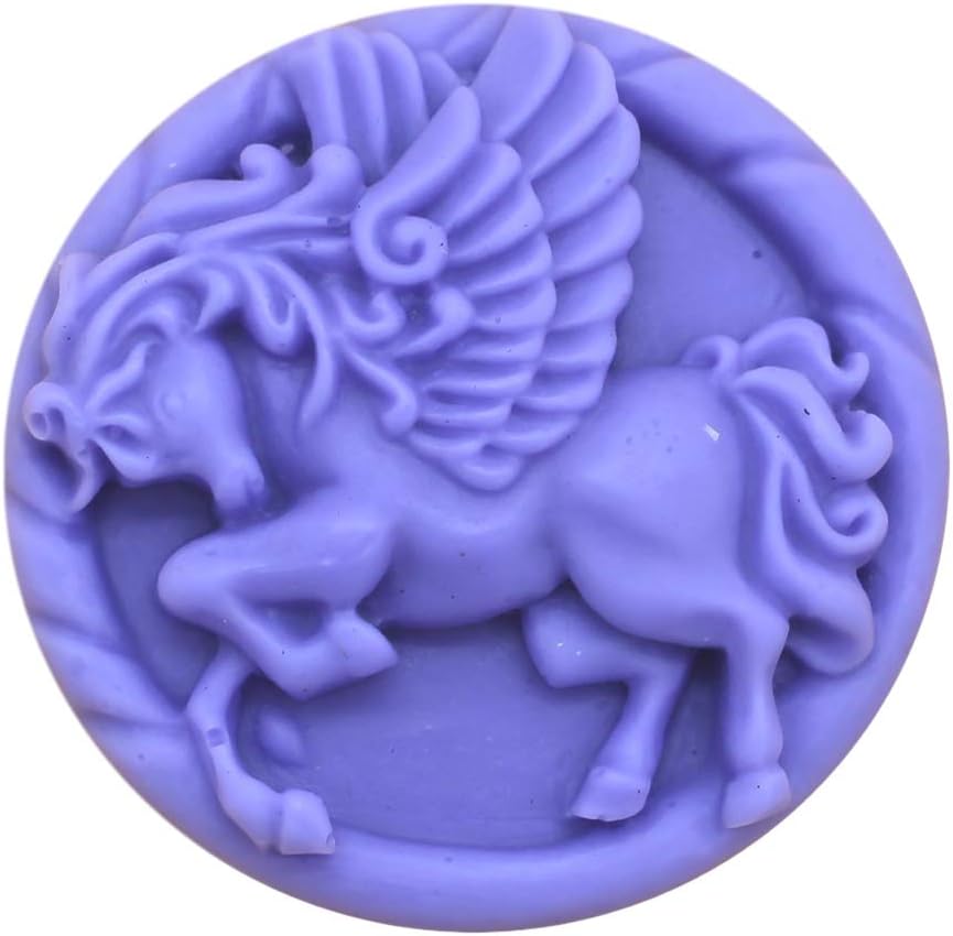 Flying Horse Soap Making Mold Silicone Soap Molds Resin Molds Handmade Soap Molds DIY Craft Art Molds Candle Mold 1 pc