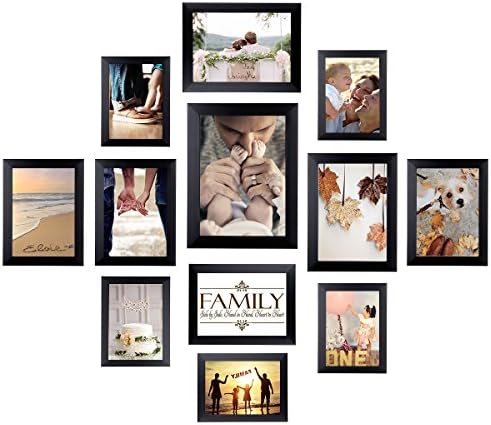 Homemaxs 12 Pack Picture Frames Collage Photo Frames Wall Gallery Kit for Wall and Home Mother’s Day Gifts for Mom, One 8×10 in, Four 5×7 in, Five 4×6 in, Two 6×8 in, Black (5×7, 4×6 ,6×8) Homemaxs 12 Pack Picture Frames Collage Photo Frames Wall Gallery Kit for Wall and Home Mother’s Day Gifts for Mom, One 8×10 in, Four 5×7 in, Five 4×6 in, Two 6×8 in, Black (5×7, 4×6 ,6×8)