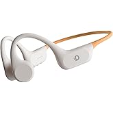 DEMICEA Open Ear Sport Headphones, Soft Silicone Wireless Bone Conduction Earphones, Powerful Bass, 10H Lasting, Multipoint Capable, Quick Charge, Built-in 32GB MP3