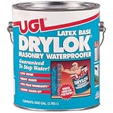 Drylok 1 Gallon Latex Base Masonry Waterproofer [Set of 2] Color: White