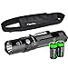 Fenix PD32 2016 Edition 900 Lumen CREE XP-L HI LED Tactical Flashlight with Two EdisonBright CR123A Lithium Batteries bundle