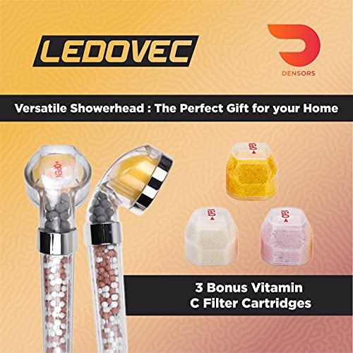 Densors Vitamin C Filter Shower Head with Replacement Filters