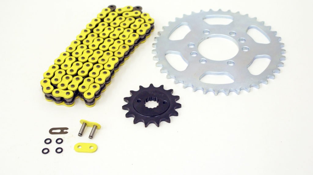 ORing Yellow QuadSport 400 Z400 LTZ400 Suzuki 0305 Chain 15/40