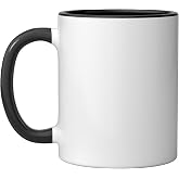 MIchael Jackson 703 Ceramic Mug, Black/White