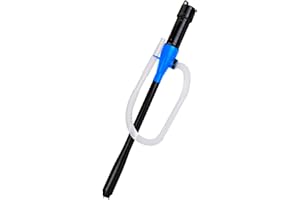 UFANDIA Portable Power Battery Pump, Electric Fuel Transfer Pump HandHeld Water Transfer Pump,2.2 Gallons per Min, siphon pump for Fuel Water Gas Fish Tank (Blue)