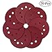 Sanding Discs, 5 inch (125mm) 8 Holes,40 80 120 240 320 600 800 Assorted Grits Sandpaper（70 Pcs）