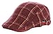 Women Men's Cotton Flat Cap Hat Newsboy Hunting Hat Cabbie Gatsby Cap