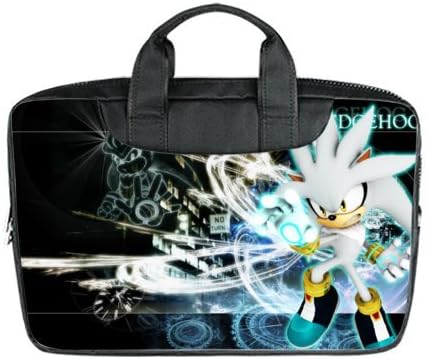 Portable Laptop handbag Custom Sonic the Hedgehog Durable High Quality Laptop Bag Sleeve for Macbook Air 15 Inch (Twin sides)
