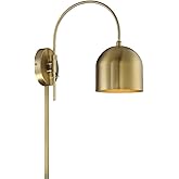 Meridian M90045NB Wall Sconce, 1-Light 60 Watts, Natural Brass