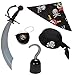 Pirate Costume - Pirate Dress Up - Costume Accessory Set by Funny Party Hats