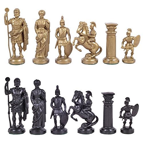 Chess and games shop Muba Plastic Chess Pieces RomanLegion 3 3/4