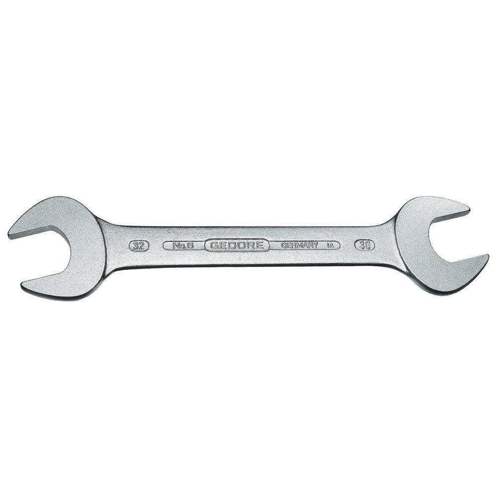 Gedore 6-6X7 6 x 7 mm D3110 Double Open Ended Spanner - Silver