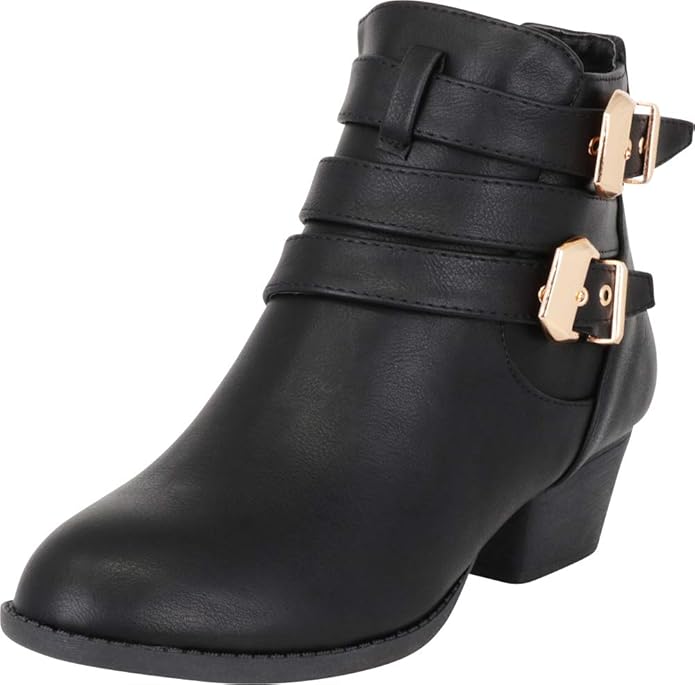 top moda layover low ankle bootie