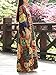 SIMSHION Womens Elegant Vintage Plus Size Maxi Long Dress Floral Print Kaftan Long Gown Baggy Dresses Floral XL