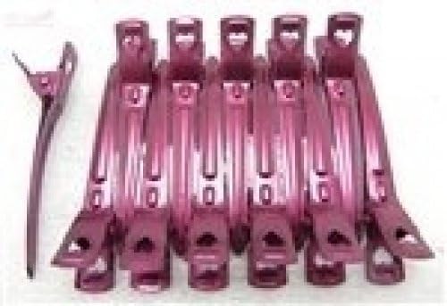 Charmvit Salon Jumbo Hair Section Long Clip Colors (Light Blue)