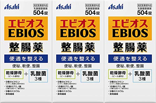 Mua 3個セット エビオス整腸薬 504錠 指定医薬部外品 Tren Amazon Nhật Chinh Hang 21 Fado