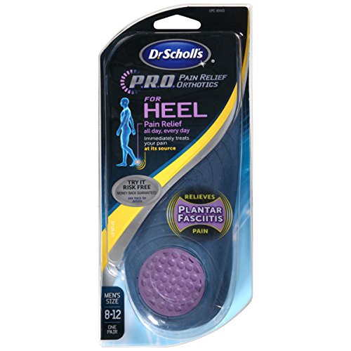 UPC 011017404439, Dr. Scholl&#39;s P.R.O. Pain Relief Orthotics for Heel - Men&#39;s (Size 8-12)