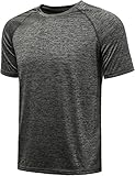 Komprexx Sport T-Shirts for Men - Quick Dry Wicking - Running Tops Training Tee Short Sleeve Sportswear