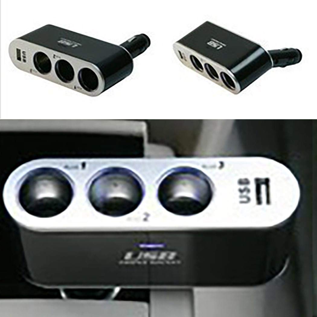 UpBeauty Car USB 90 Degree Vertical Plug Vehicle Charger Extension Splitter Unlocked Cell Phones