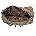 S-ZONE Travel Tote Duffel Weekender Bag Waxed Canvas Leather Carryon Luggage