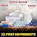 First Aid Survival Kit - Camping Emergency Trauma Kit - First Medical Earthquake Kit for Car Boat Home Office Hiking Camping Hunting Travel Adventures Earthquake - Survival Gear Kit Medical Supplies