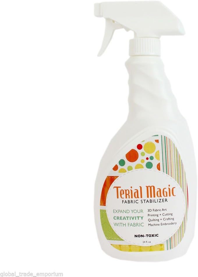 TERIAL Magic Fabric Stabiliser/Stiffening Spray - 710ml / 24fl oz Free UK P&P