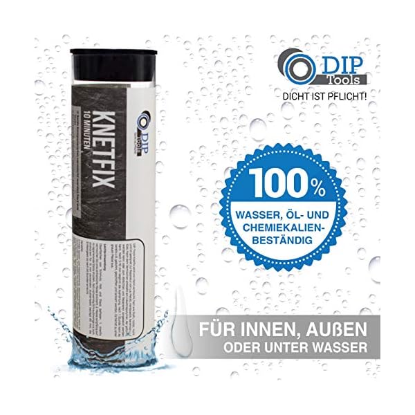 DIP-Tools Wasserdichte 2k Epoxidharz Knete - Epoxidharz mit Härter - 2 Komponenten Kleber - 2k Kleber - Powerknete… – Bild 6