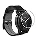 Motorola Moto 360 Glass Screen Protector，[2-Pack] HAOCITY Tempered Glass, Screen Protector for Moto 360 1st Generation, Moto 360 2nd Generation 46mm Watch