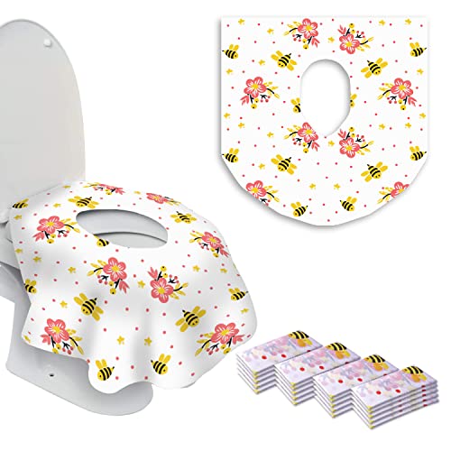 20 Extra Large Toilet Seat Covers Disposable for Kids & AdultsToilet