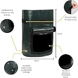 RAM 4 Pack 7 Gallon Potato Grow Bags for Vegetables, Green Polyethylene view 6