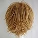 Probeauty Unisex Basic Short Hair Wig/Wigs Cosplay Party+Wig Cap ( Light Brown)