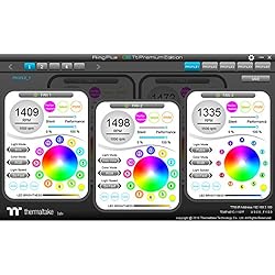 Thermaltake CL-F056-PL14SW-A Riing Plus 14 LED RGB