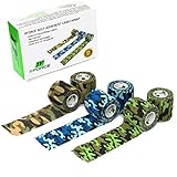 11FORCE Self-Adhesive Cohesive Compression Wrap Bandages Tape for Sport, Medical