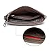 Galaxy Wolf Women Leather Crossbody Bag,Clutch Purse Shoulder Bag for Travelling Grey