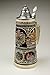 Beer Mug by King - Old Heritage CoA and Landmarks Relief Colored Beer Stein (Beer Mug) 0.75l Limited