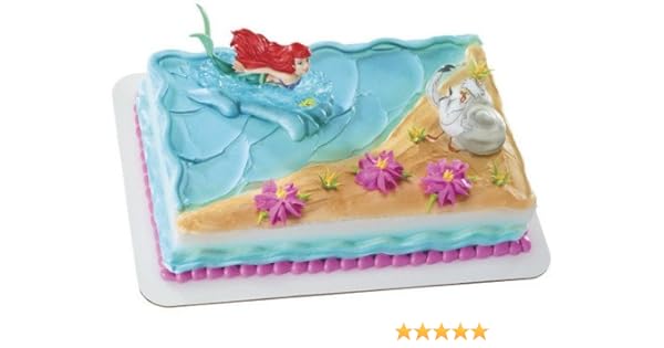 Little Mermaid Cake Kit Amazon Com Grocery Gourmet Food