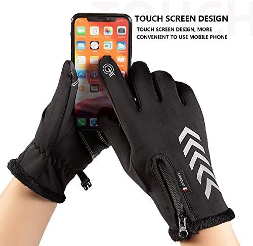 Winter gloves for outdoor activities with anti-slip grip, suitable for climbing and working in cold weather. Price: $7.59 as of August 9, 2023.