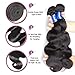 Brazilian Hair Body Wave 3 Bundles 100% Unprocessed Human Virgin Hair Weave Extensions Natural Color Weft 100g/piece Amanda Hair