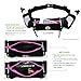 Hydration Belt for Running - Includes Accessories and Two 10-Ounce BPA-Free and Leak-Proof Water Bottles : A Bounce-Free & Lightweight Fuel Gear (Crayola Pink, Medium)
